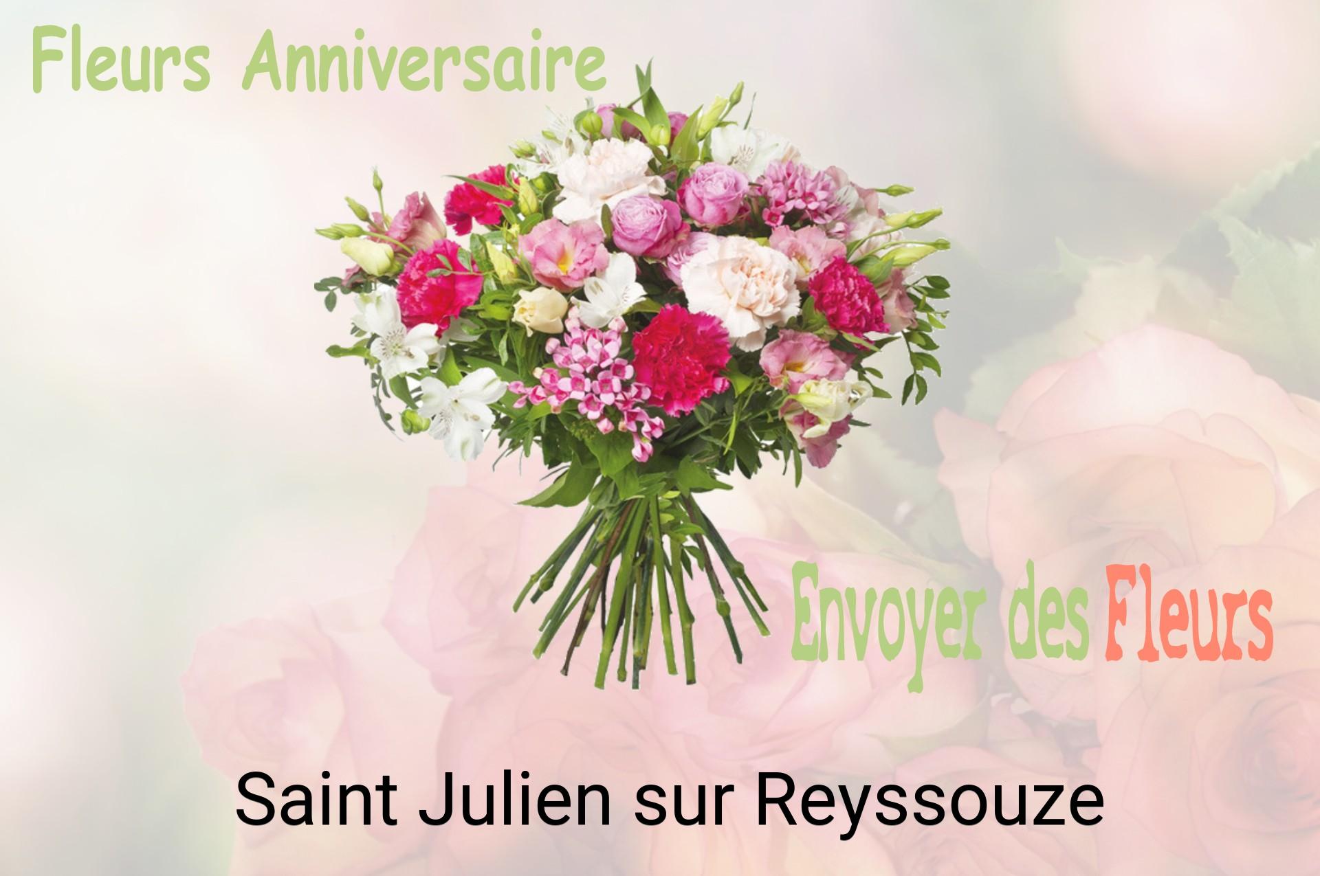 Bouquet de fleurs d’anniversaire livré à Saint-Julien-sur-Reyssouze